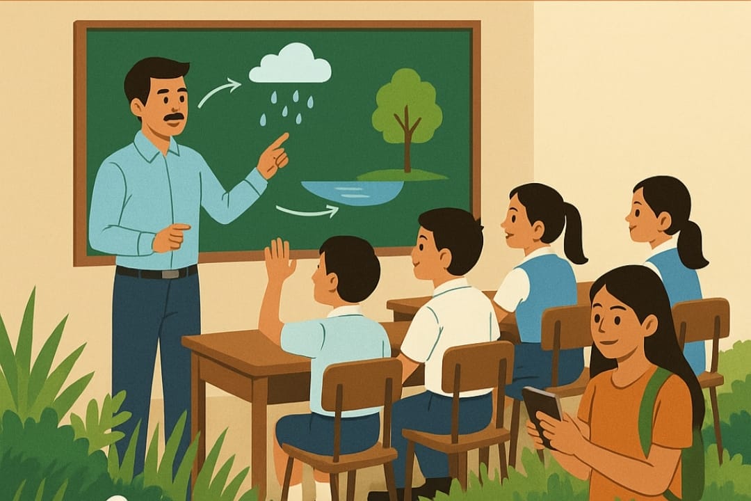 युवा शक्ति और स्कूली बच्चों के साथ जल आत्मनिर्भर भारत की ओर: आर्द्रभूमियों व तकनीक का संगम”